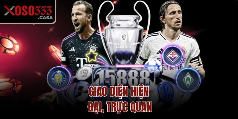 Giao diện hiện đại, trực quan